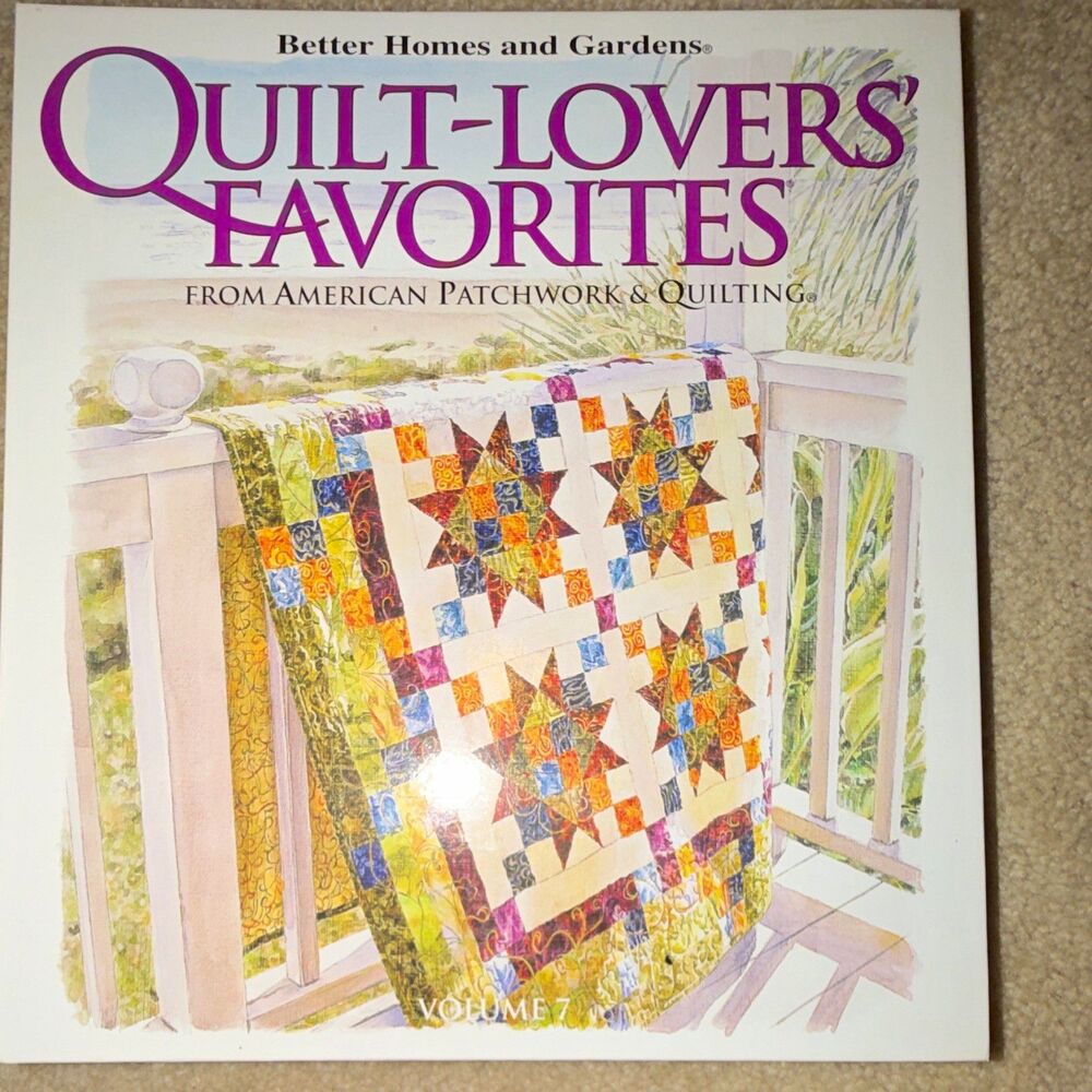 Better Homes and Gardens Quilt-Lovers' Favorites Vol 7 Quilting Book